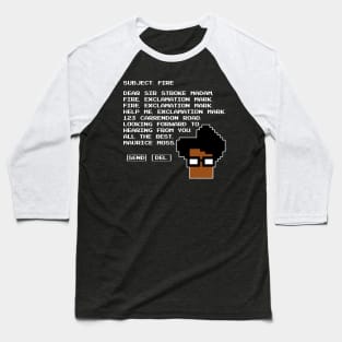 Subject Fire Baseball T-Shirt